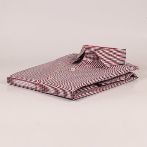 Ck Black and Red Mini Checkered Shirt
